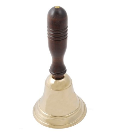 Handglocke ohne Gravur Ø 10 cm